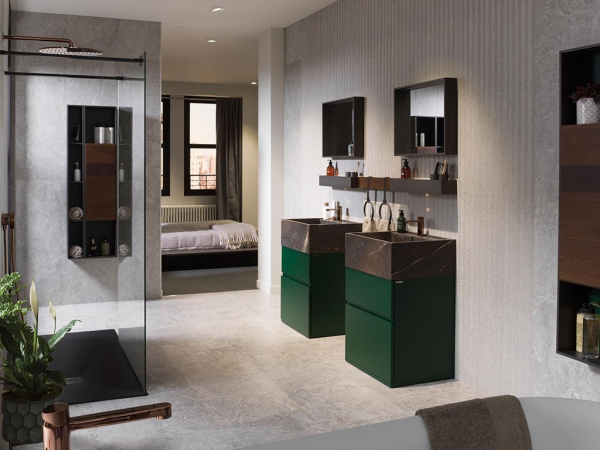 На фото Плитка NOIR (Porcelanosa)