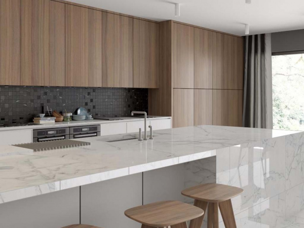 На фото Керамогранит MARBLE TREND (Kerranova)