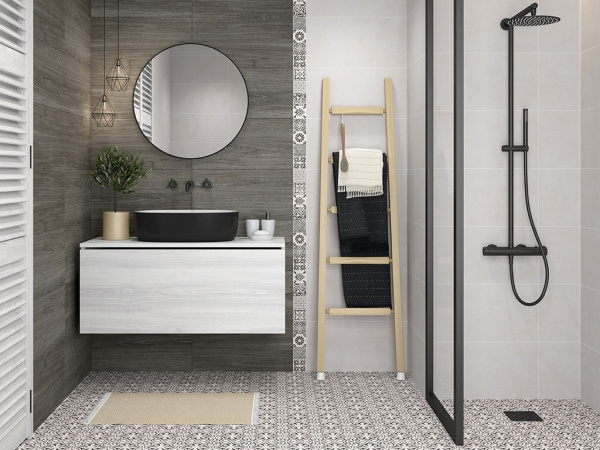 На фото Плитка ВИНТАЖ ВУД (Lasselsberger Ceramics)