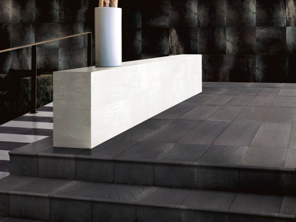 На фото Керамогранит CORTEN (TAU Ceramica)