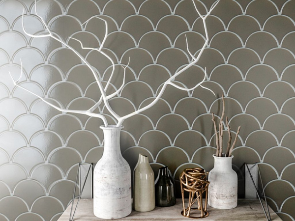 На фото Мозаика FAN & LATERN & PENNY ROUND (StarMosaic)