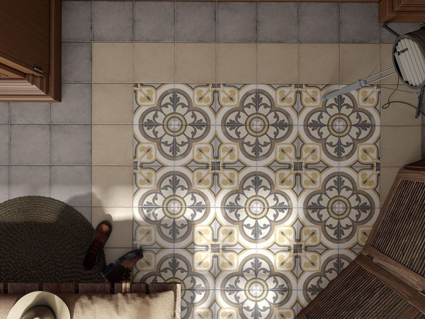 Керамогранит   ART NOUVEAU (Equipe Ceramicas) На фото Плитка  ART NOUVEAU (Equipe Ceramicas)