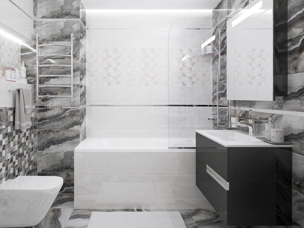 На фото Плитка MANIA (Laparet)