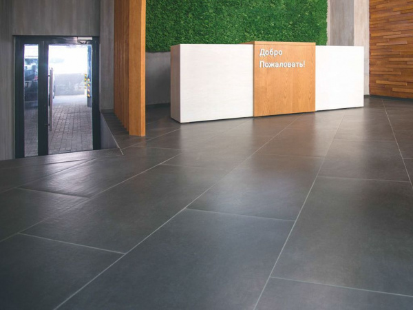 Плитка GRANITE STONE CEMENT (IDALGO) На фото Плитка GRANITE STONE CEMENT (IDALGO)