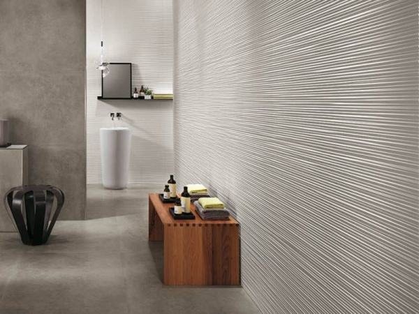 На фото Плитка 3D WALL (Atlas Concorde Италия)