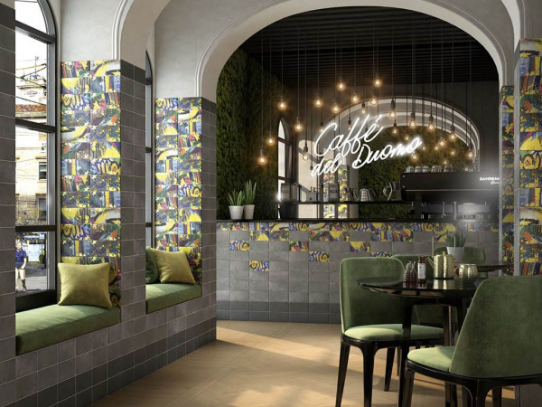 На фото Плитка ГРАФФИТИ (Kerama Marazzi)