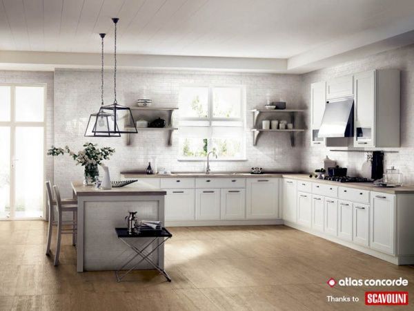 На фото Плитка BRICK ATELIER (Atlas Concorde Италия)