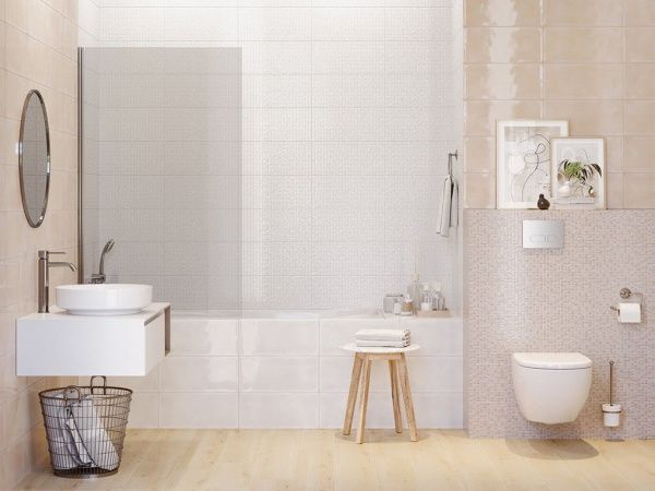 На фото Плитка PUDRA (Cersanit)