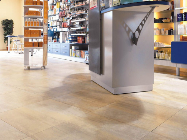 На фото Керамогранит CORTEN (TAU Ceramica)