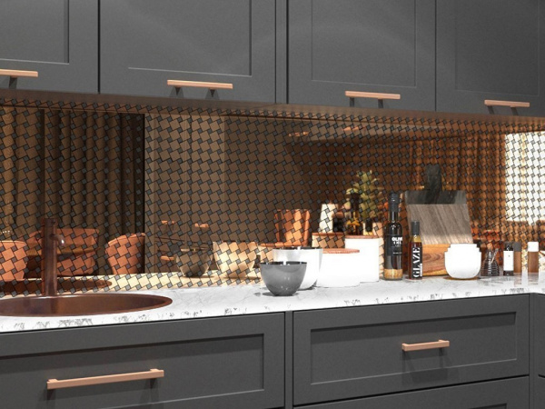 На фото Мозаика ЗЕРКАЛЬНАЯ МОЗАИКА (ДСТ)