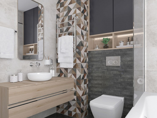 На фото Плитка FERRY (Laparet)