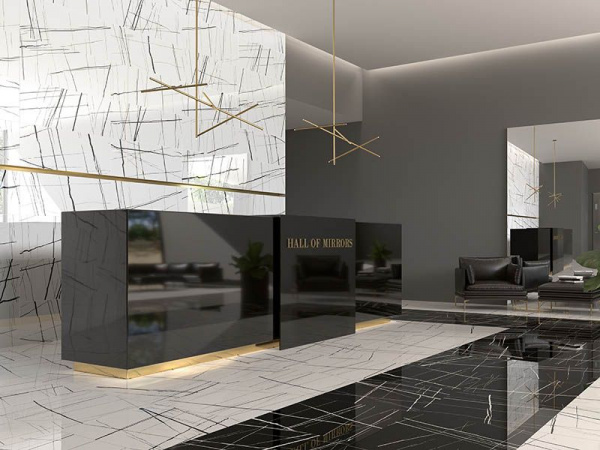 На фото Керамогранит  MOONLIGH (APE Ceramica)