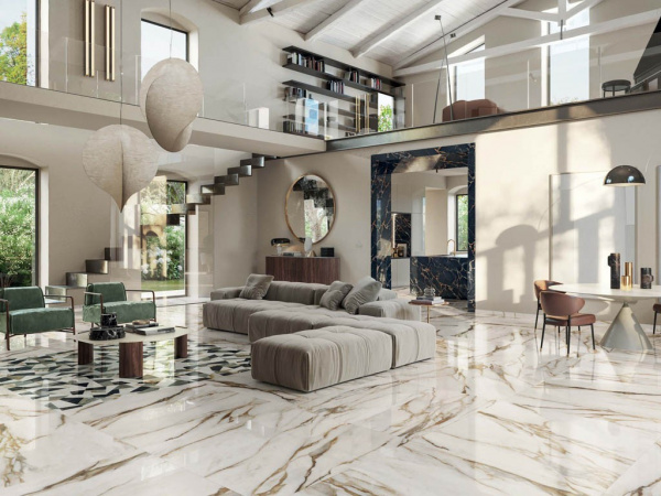 На фото Плитка SENSI SIGNORIA (ABK Ceramiche)