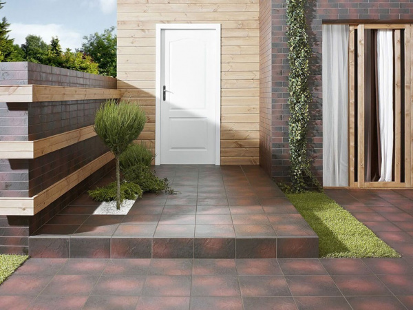 На фото Плитка ступени SEMIR (Paradyz)