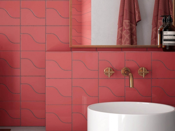 На фото Плитка CURVE (Equipe Ceramicas)