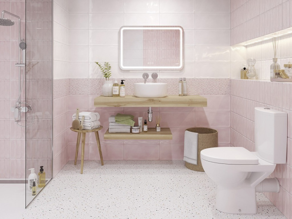 На фото Плитка PUDRA (Cersanit)