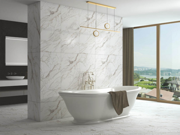 На фото Плитка 60*120 (Maimoon Ceramica)