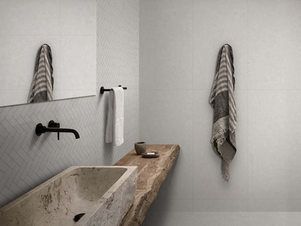 На фото Плитка SPAZIO (Nanogress)