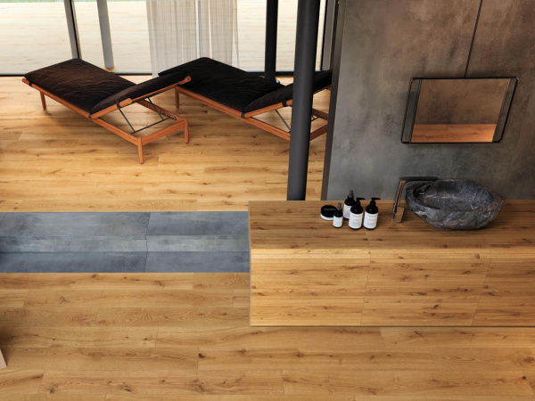 На фото Плитка EXENCE (Atlas Concorde Италия)