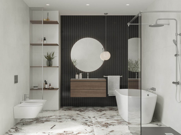 На фото Плитка AQUARELLE (Creto)