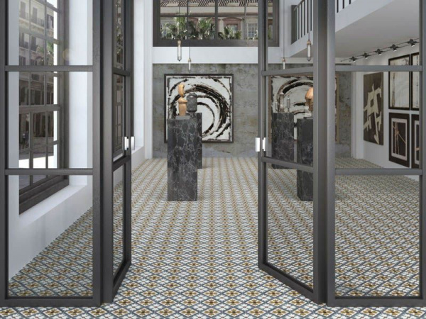 На фото Плитка FLORIANE (APE Ceramica)