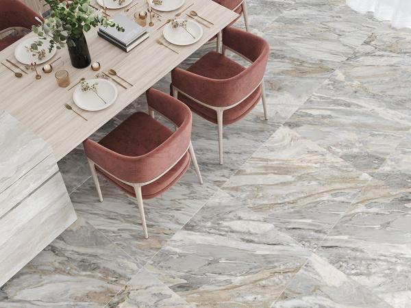 На фото Плитка STATUARIO ROCK (Alma Ceramica)