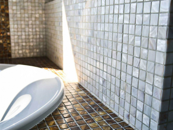 Плитка LUXURY: SHELL (Natural Mosaic) На фото Плитка LUXURY: SHELL (Natural Mosaic)