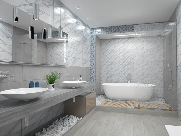 На фото Плитка  ROYAL BLU (Керлайф)