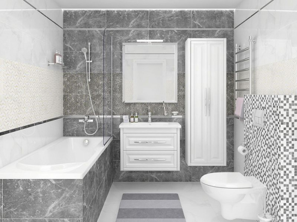 На фото Плитка CRYSTAL (Ceramica Classic)