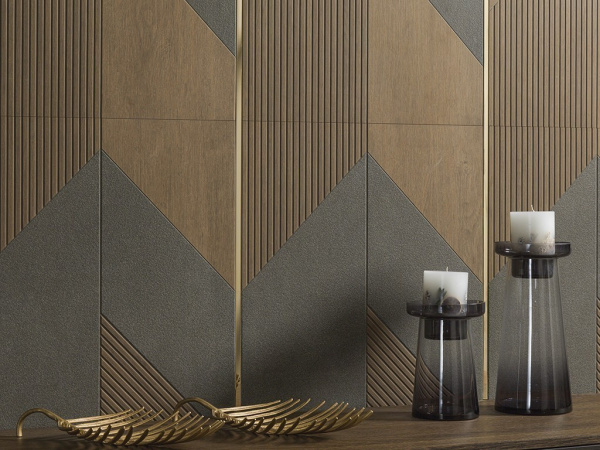 На фото Плитка 3D GENT (Porcelanosa)