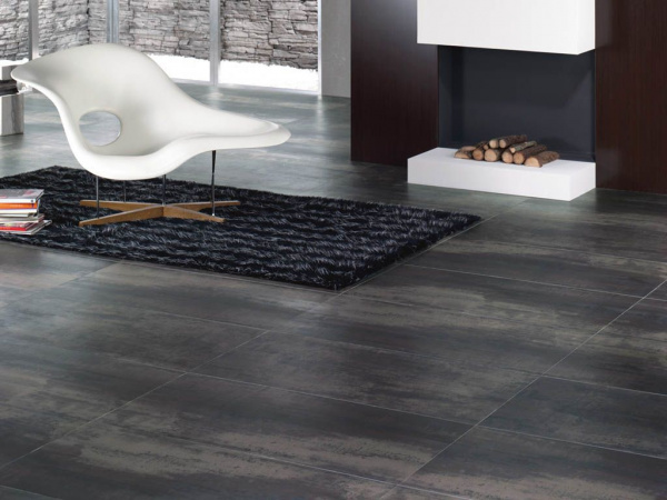 На фото Керамогранит CORTEN (TAU Ceramica)