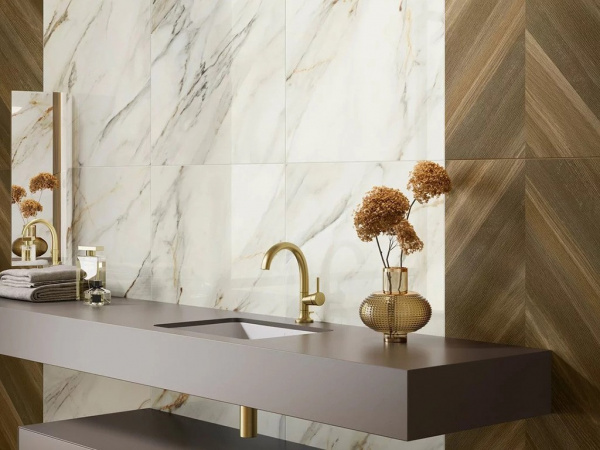 На фото Плитка MARBLE ARCH (Villeroy & Boch)