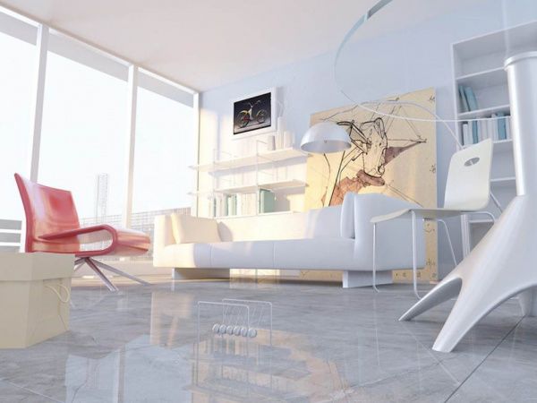 На фото Плитка 60*60 (Letera)