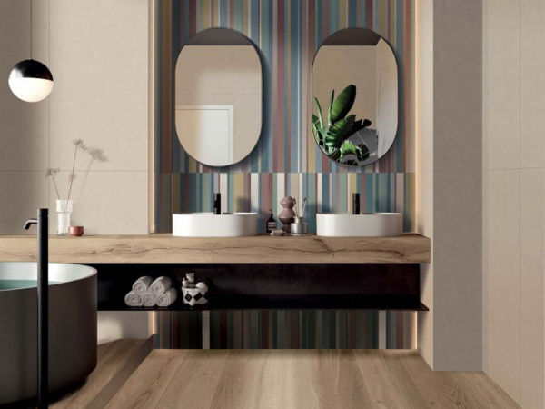 На фото Плитка WIDE&STYLE MINI (ABK Ceramiche)