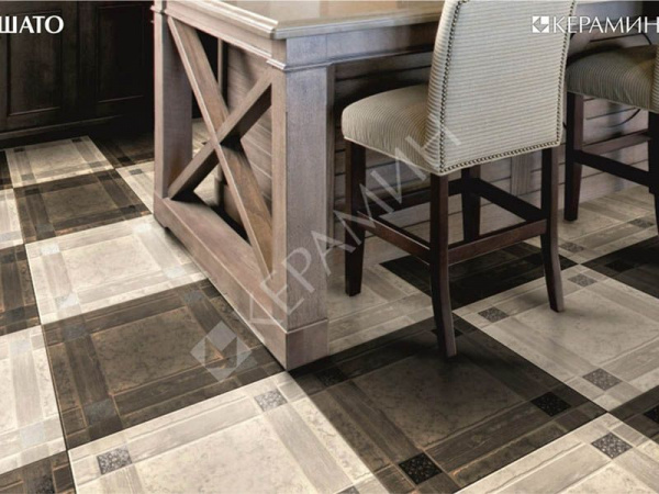 На фото Плитка ШАТО (Керамин)