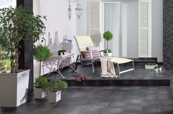 На фото Плитка ступени SEMIR (Paradyz)