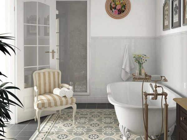 На фото Плитка CAPRICE (Equipe Ceramicas)