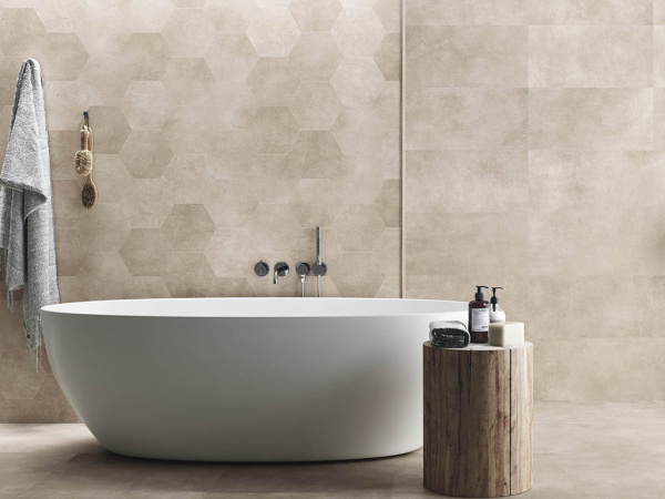 На фото Плитка WORK (APE Ceramica)