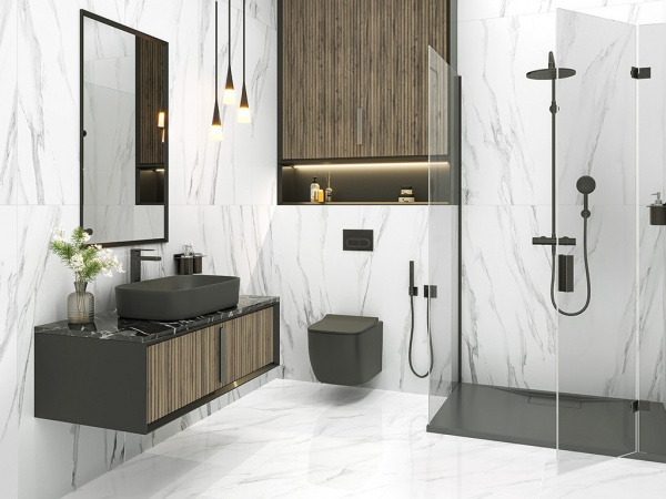 На фото Плитка STATUARIO (LCM)