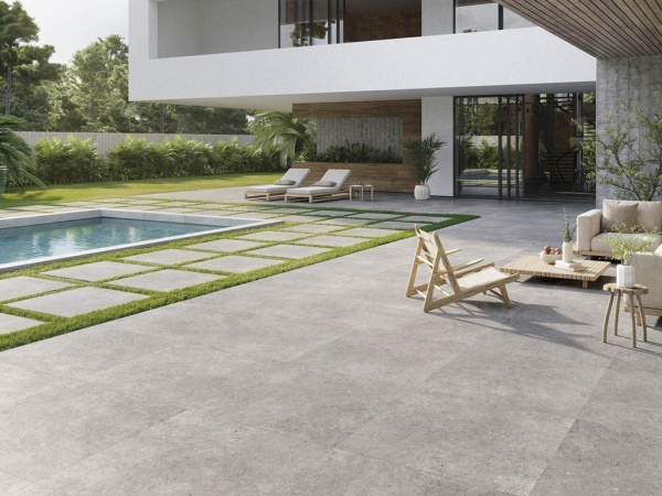 На фото Плитка CEMENT STONE (Sanchis Home)