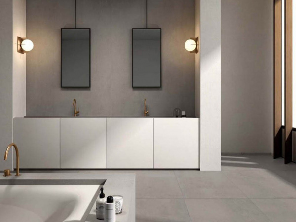На фото Плитка CROSSROAD CHALK (ABK Ceramiche)