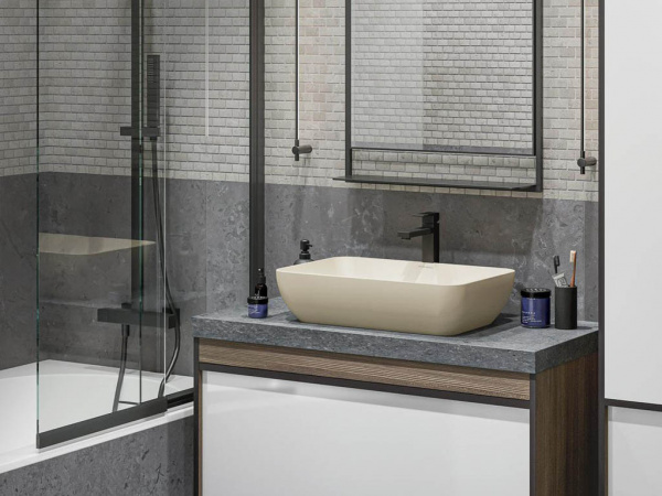 На фото Плитка ПРО ЛАЙМСТОУН (Kerama Marazzi)