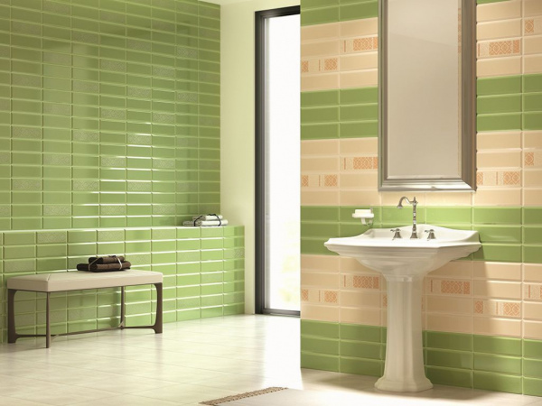 На фото Плитка METRO (Gracia Ceramica)