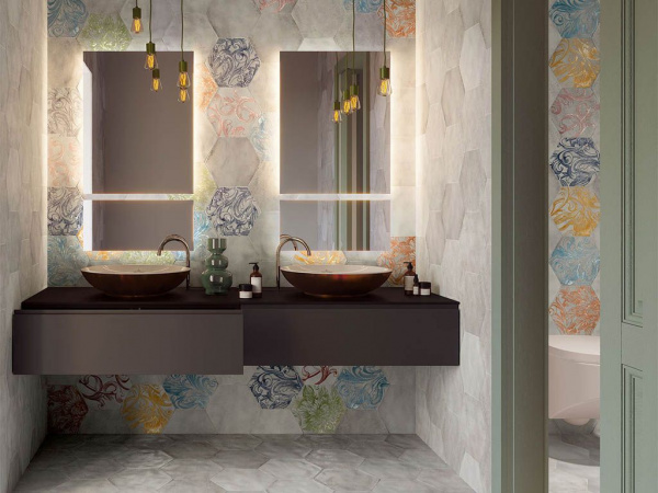 На фото Плитка FUORITONO (Cir Ceramiche)