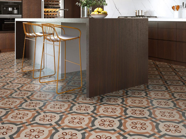 На фото Плитка PUZZLE (Ribesalbes)