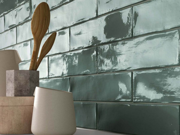 На фото Плитка CROSSROAD BRICK (ABK Ceramiche)