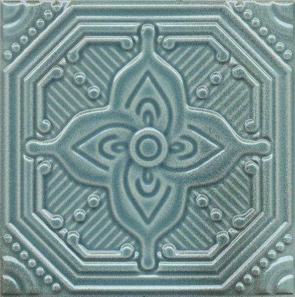 Декор Салинас SSA004 лазурный 15x15 от Kerama Marazzi (Россия)