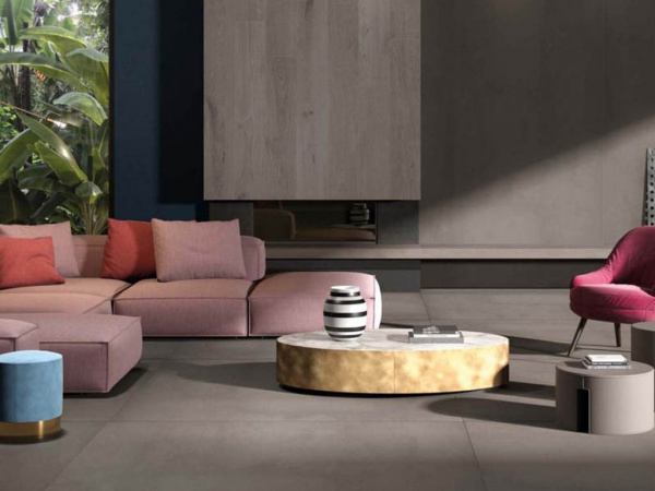 На фото Плитка CROSSROAD CHALK (ABK Ceramiche)