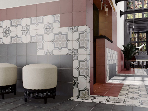 На фото Плитка  ART NOUVEAU (Equipe Ceramicas)