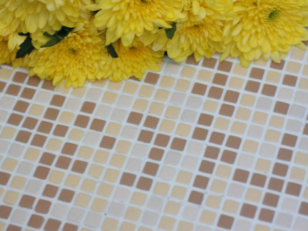 Мозаика CARAMEL (Irida) На фото Мозаика CARAMEL (Irida)